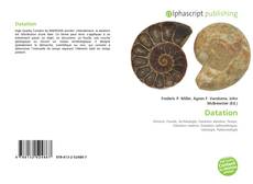 Обложка Datation