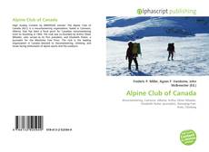 Couverture de Alpine Club of Canada