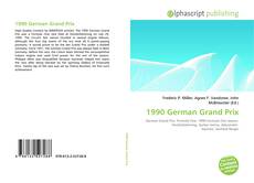 Couverture de 1990 German Grand Prix