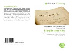 Évangile selon Marc kitap kapağı