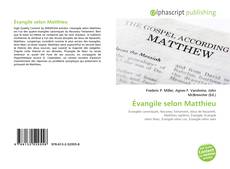 Bookcover of Évangile selon Matthieu