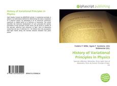 Buchcover von History of Variational Principles in Physics