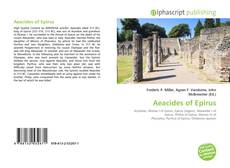 Aeacides of Epirus kitap kapağı
