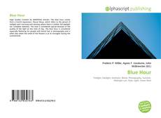 Blue Hour kitap kapağı