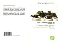 Capa do livro de Batman video games 
