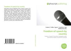 Capa do livro de Freedom of speech by country 