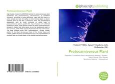 Protocarnivorous Plant kitap kapağı