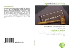 Capa do livro de Eliphalet Dyer 