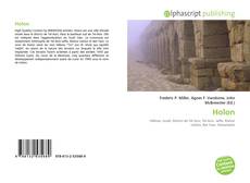 Holon kitap kapağı