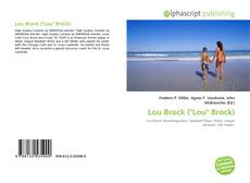 Portada del libro de Lou Brock ("Lou" Brock)