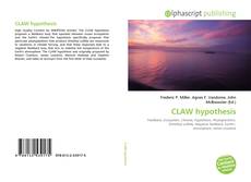 Couverture de CLAW hypothesis