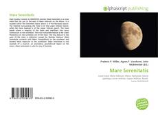 Bookcover of Mare Serenitatis