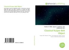 Bookcover of Classical Kuiper Belt Object