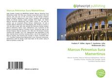 Couverture de Marcus Petronius Sura Mamertinus