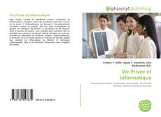Bookcover of Vie Privée et Informatique