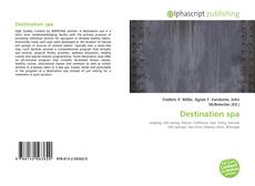 Destination spa kitap kapağı