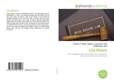 Copertina di Lisa Bloom