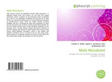 Copertina di Maki Murakami