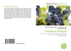 Champoux Vineyard kitap kapağı