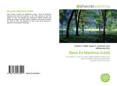 Deus Ex Machina (Lost) kitap kapağı