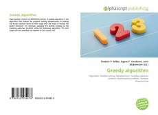 Greedy algorithm kitap kapağı