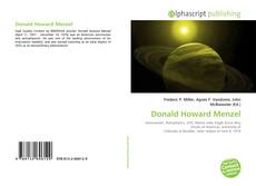 Donald Howard Menzel kitap kapağı