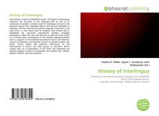 History of Interlingua kitap kapağı