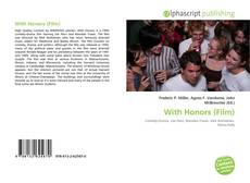 Portada del libro de With Honors (Film)