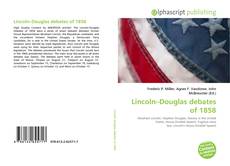 Buchcover von Lincoln–Douglas debates of 1858