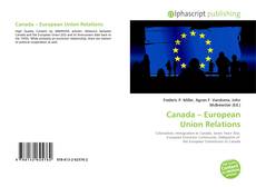Portada del libro de Canada – European Union Relations