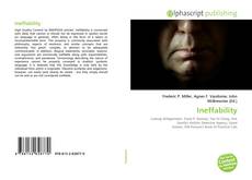 Bookcover of Ineffability