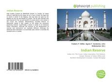 Обложка Indian Reserve