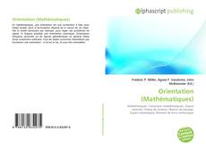 Bookcover of Orientation (Mathématiques)