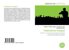 Portada del libro de Fédéralisme Intégral