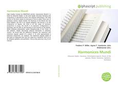 Couverture de Harmonices Mundi