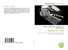 Bookcover of Murder at 1600