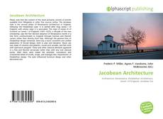 Jacobean Architecture kitap kapağı