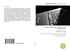 Copertina di AltGr key