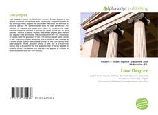 Law Degree kitap kapağı