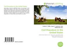 Buchcover von Civil Procedure in the United States
