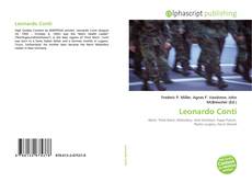 Capa do livro de Leonardo Conti 