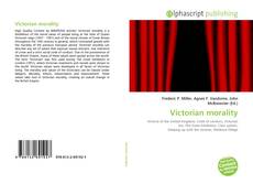 Bookcover of Victorian morality