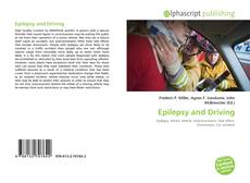 Bookcover of Epilepsy and Driving