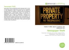 Bookcover of Newspaper Theft
