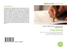 Bookcover of Copy Editing