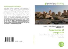 Capa do livro de Anaximenes of Lampsacus 