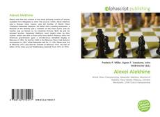 Bookcover of Alexei Alekhine