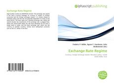 Couverture de Exchange Rate Regime