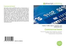Capa do livro de Commercial bank 