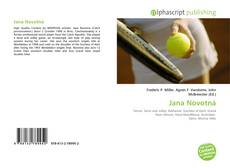 Jana Novotná kitap kapağı